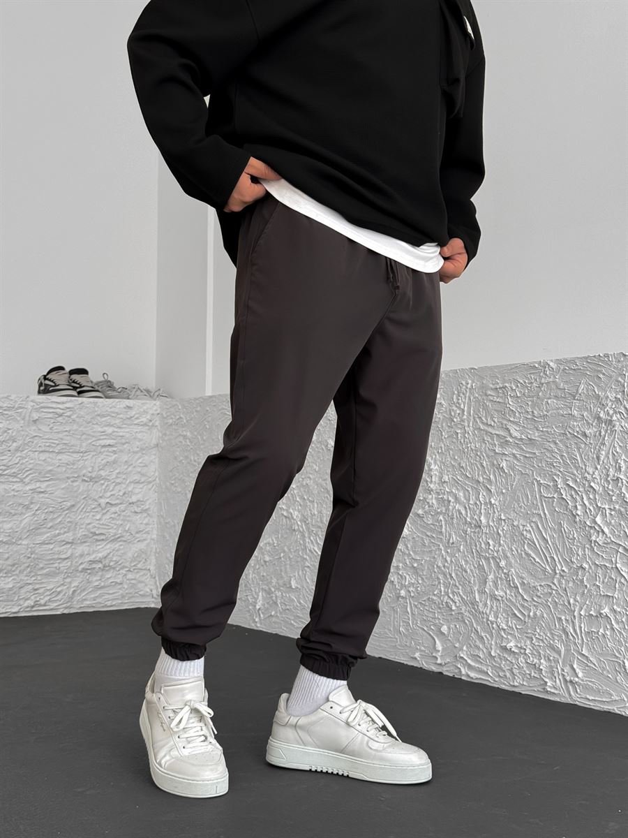 Antrasit Lastikli Basic Jogger B-3069/3029