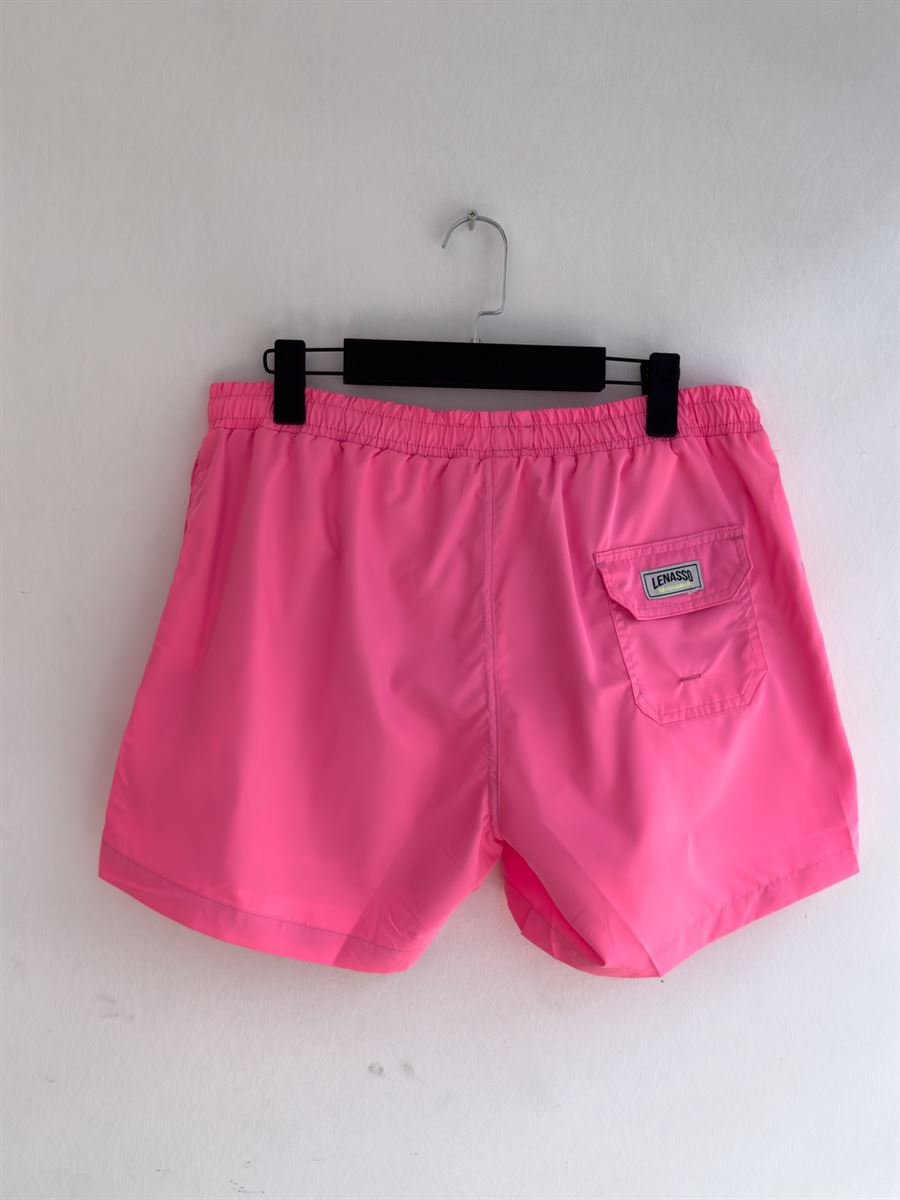 Pembe Basic Deniz Şortu LNS-093