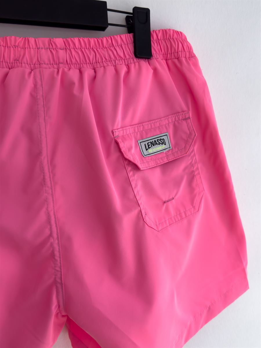 Pembe Basic Deniz Şortu LNS-093