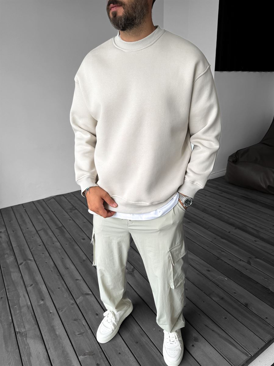 Taş Basic Sweatshirt BY-058