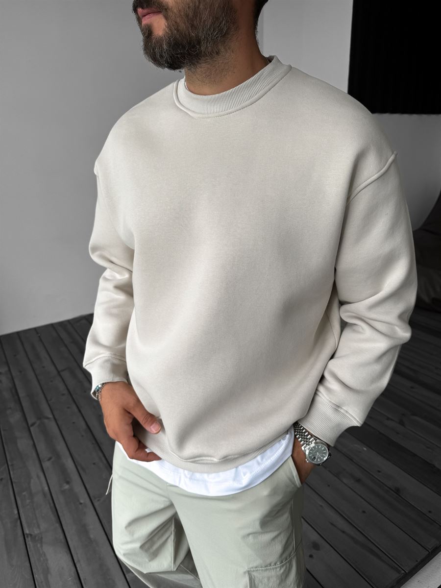 Taş Basic Sweatshirt BY-058