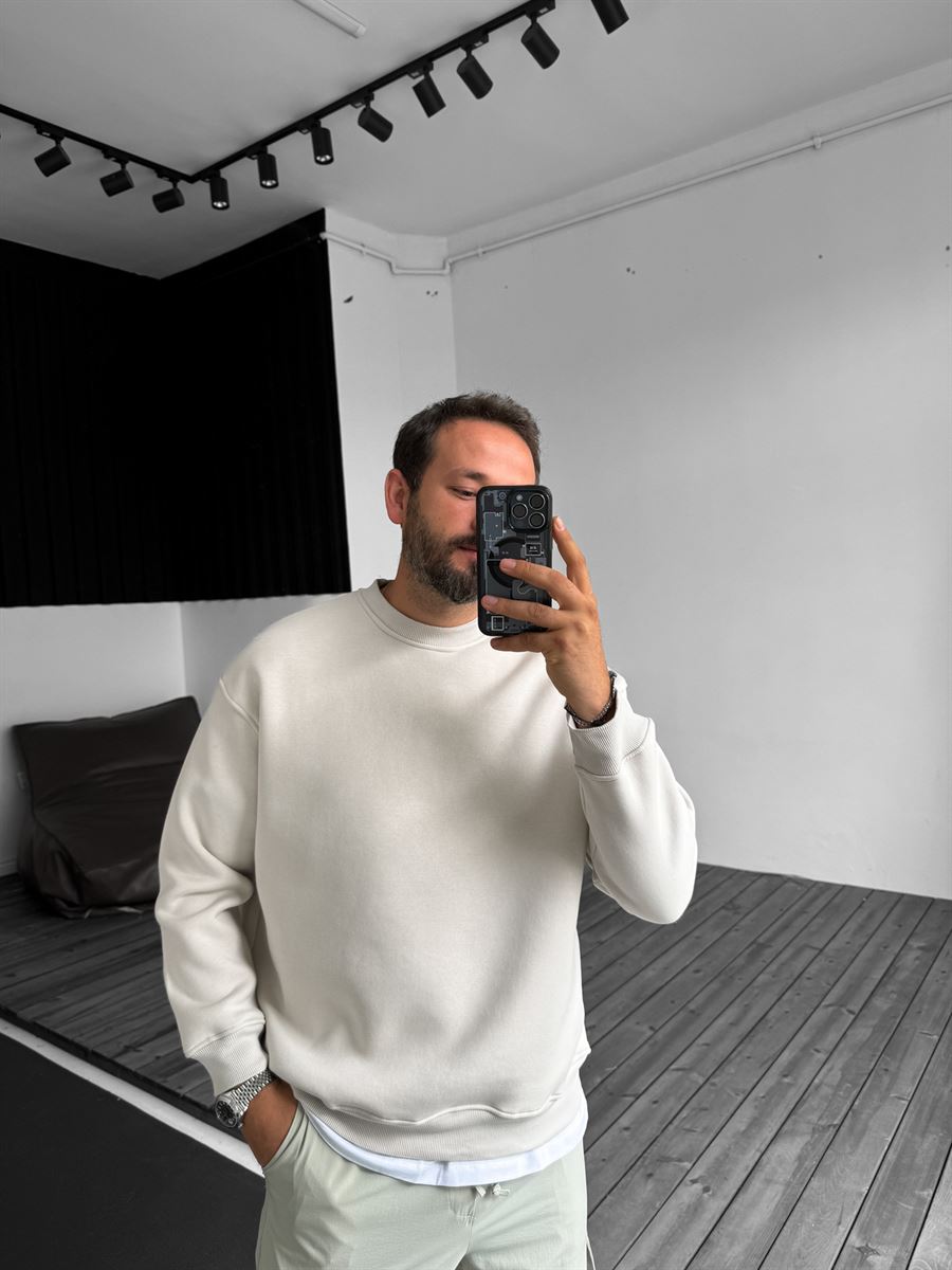 Taş Basic Sweatshirt BY-058