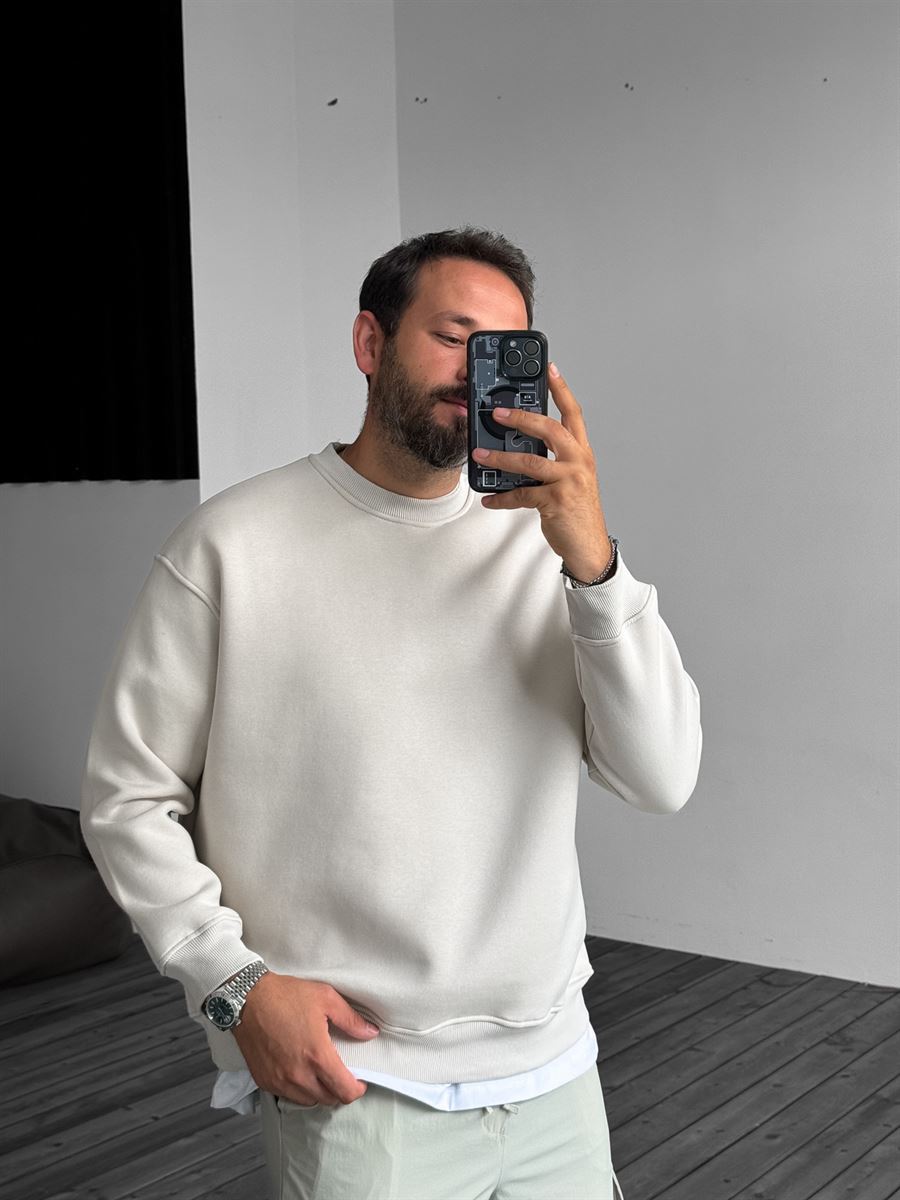 Taş Basic Sweatshirt BY-058